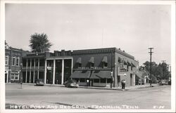 Hotel Post and Red Grill - Franklin, TN Postcard