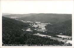 View From the Methodist Assembly at Beersheba Springs Postcard