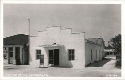 Carrabelle, FL - US Post Office Florida Postcard Postcard Postcard