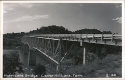 Hurricane Bridge - Center Hill Lake, TN Postcard