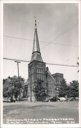 Garden Street Presbyterian Church, Columbia, Tennessee Postcard Postcard Postcard