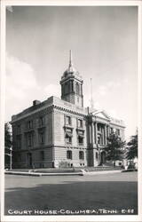 Maury County Courthouse, Columbia, Tennessee Postcard Postcard Postcard