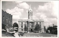 County Court House, Columbia, Tennessee Postcard