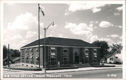 Mount Pleasant TN US Post Office Postcard