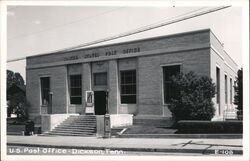 US Post Office - Dickson, Tennessee Postcard