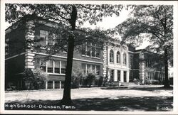 Dickson High School, Dickson, TN Postcard