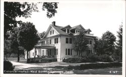 Colonial Hotel, Red Boiling Springs Tennessee Postcard Postcard Postcard