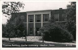 Baxter Seminary Trades Building, Baxter, TN Tennessee Postcard Postcard Postcard