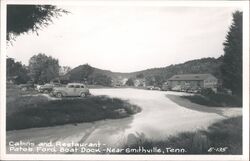 Pate's Ford Boat Dock Cabins & Restaurant Near Smithville Postcard