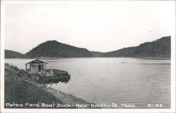 Pates Ford Boat Dock Postcard