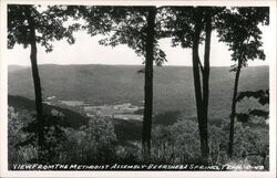 Beersheba Springs, TN Methodist Assembly View Postcard