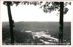 View From Methodist Assembly - Beersheba Springs Postcard