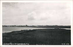 Distant View of Carrabelle, Florida Postcard