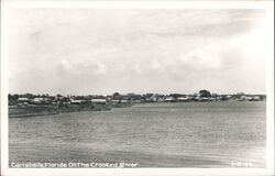 Carrabelle, Florida on the Crooked River Postcard