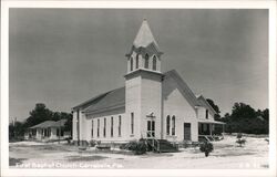 First Baptist Church, Carrabelle, Florida Postcard