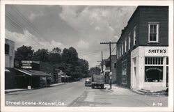 Smith's 5 & 10 Store, Stribling Coca-Cola - Roswell, GA Georgia Postcard Postcard Postcard