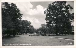 Roswell Park Georgia Postcard Postcard Postcard