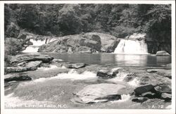 Upper Linville Falls, North Carolina Postcard Postcard Postcard