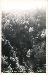 Linville Falls, NC Postcard