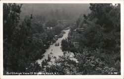 Birdseye View of Main Street, Blowing Rock, NC North Carolina Postcard Postcard Postcard