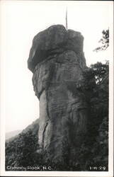 Chimney Rock, North Carolina Postcard