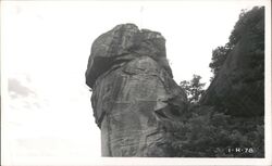 Chimney Rock State Park, NC - Tall Rock Formation Postcard