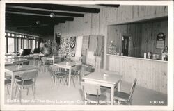 Soda Bar at the Sky Lounge, Chimney Rock, NC North Carolina Postcard Postcard Postcard