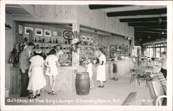 Gift Shop at the Sky Lounge - Chimney Rock North Carolina Postcard Postcard Postcard