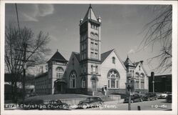 First Christian Church, Johnson City, TN Postcard