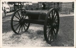 Double Barreled Cannon, Athens GA Postcard