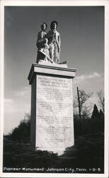 Massengill Pioneer Family Monument Johnson City Tennessee Postcard Postcard Postcard