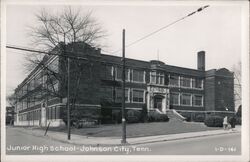 Junior High School Johnson City Tennessee Postcard Postcard Postcard