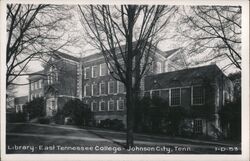 East Tennessee State College Library, Johnson City Postcard