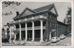 Colonial Hotel, Johnson City, TN Postcard