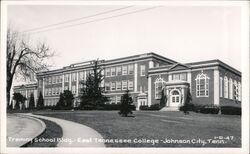 East Tennessee College Training School Bldg. Johnson City Postcard