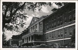 Sullins College Main Building - Bristol, VA-TN Virginia Postcard Postcard Postcard