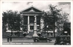 County Court House, Bristol, Virginia Postcard Postcard Postcard