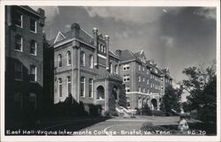 East Hall, Virginia Intermont College, Bristol, VA-TN Postcard Postcard Postcard