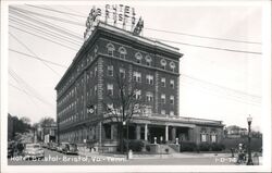 Hotel Bristol, Bristol VA TN Postcard