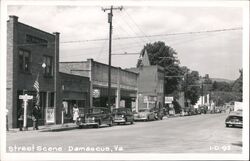 Damascus, VA Street Scene Virginia Postcard Postcard Postcard