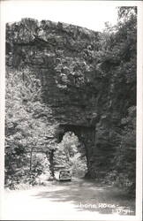 Backbone Rock Natural Tunnel Kingsport Tennessee Postcard