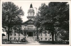 City Hall, Athens GA Postcard