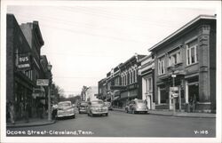 Ocoee Street - Cleveland, TN Tennessee Postcard Postcard Postcard