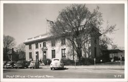 Post Office - Cleveland, Tenn. Tennessee Postcard Postcard Postcard