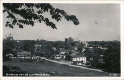 Birdseye View of Cleveland, Tennessee Postcard