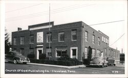 Church of God Publishing Co. Cleveland, TN Postcard