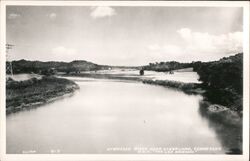 Hiwassee River near Cleveland, Tennessee, US 11 Lee Hwy Postcard