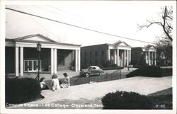 Lee College Campus Scene, Dining Hall Cleveland, TN Postcard Postcard Postcard