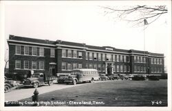 Bradley County High School - Cleveland, Tenn. Tennessee Postcard Postcard Postcard