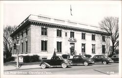 US Post Office - Cleveland, TN Tennessee Postcard Postcard Postcard